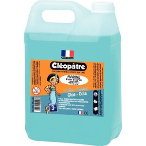 Bidon de colle bleutée CLÉOPÂTRE MARINE 5 litres