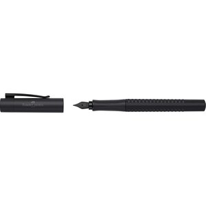 Stylo plume grip edition  m  all black faber-castell