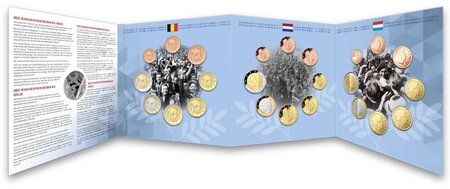 Coffret série euro BU Benelux 2020 (paix)