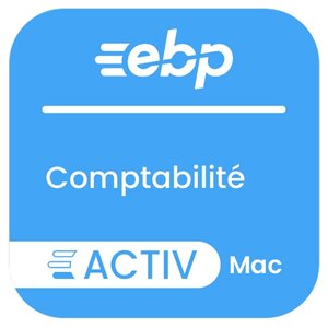 EBP Compta MAC Activ + Service Privilège - Licence 1 an - 1 poste - A télécharger