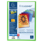Protège-documents En Polypropylène Semi Rigide Kreacover® - A4 - Couleurs Assorties - X 8 - Exacompta