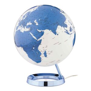 Globe terrestre lumineux Light & Colour Ø 30 cm - Bleu