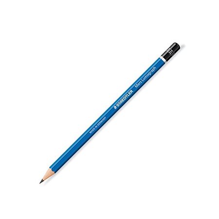Crayon Papier Mars Lumograph 100 Mine 2 mm Bleu 3H STAEDTLER