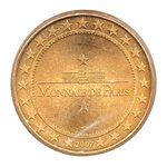 Mini médaille monnaie de paris 2007 - réserve africaine de sigean (girafe)