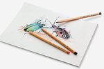 Crayon Pitt Pastel couleur Sienne Brulée 283 FABER-CASTELL