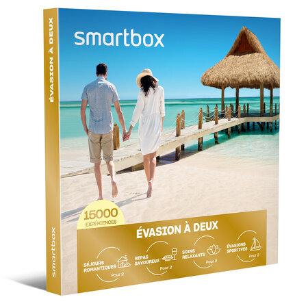 SMARTBOX - Coffret Cadeau Évasion à deux -  Multi-thèmes