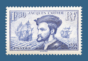 Carte postale prétimbrée - Jacques Cartier - International