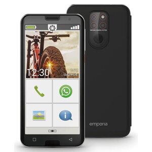 Smartphone emporia smartphone pour seniors 5 5 - noir