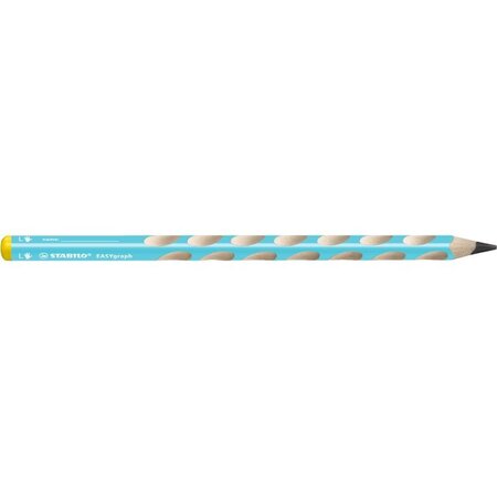 Crayon easygraph b gaucher bleu stabilo 321/02be