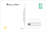 Carte postale prétimbrée - Marianne - 2023 - Lettre Verte