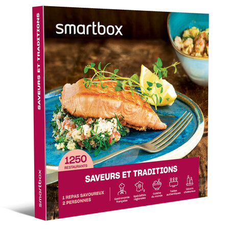 SMARTBOX - Coffret Cadeau Saveurs et traditions -  Gastronomie