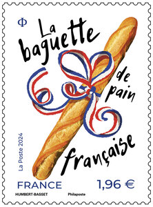 Timbre - Baguette de pain française