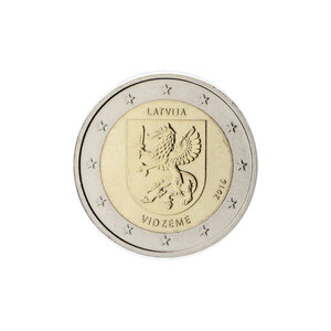 Lettonie 2016 - 2 euro commémorative vidzeme
