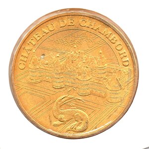 Mini médaille monnaie de paris 2009 - château de chambord