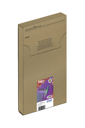 Epson multipack 6-colours t0807 claria t0807 cartouche de encre noir et cinq couleurs capacite standardnoir and colour: 7.4ml pack de 6 online packaging
