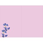 Carte bon anniversaire bouquet de roses - draeger paris