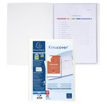 Protège-documents En Polypropylène Rigide Kreacover® 40 Vues - A4 - Blanc - X 20 - Exacompta