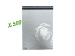 500 Enveloppes plastique opaques éco 60 microns n°5 - 400x520mm