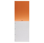 RHODIA - Bloc perforé - 21 x 31,8 - 160 pages Seyes - Papier Velin Surfin P.E.F.C 80G - 2 couleurs aléatoires