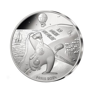 Les Jeux Olympiques de Paris 2024 – La dune du Pilat - Monnaie de 10€ Argent