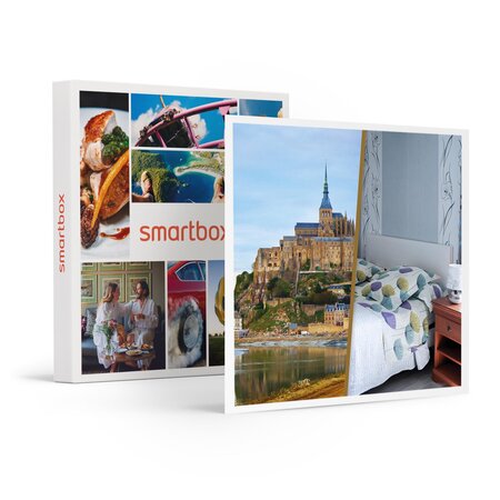 SMARTBOX - Coffret Cadeau Séjour 2 nuits avec 2h de visite guidée du mont Saint-Michel -  Multi-thèmes