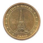Mini médaille monnaie de paris 2007 - tour eiffel