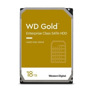 WD Gold - Disque dur Interne - 18To - 7200 tr/min - 3.5 (WD181KRYZ)