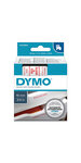 DYMO LabelManager cassette ruban D1 19mm x 7m Rouge/Blanc (compatible avec les LabelManager et les LabelWriter Duo)