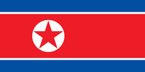 drapeau Corée du Nord