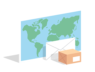 Envoyer une lettre ou un petit objet vers l’international