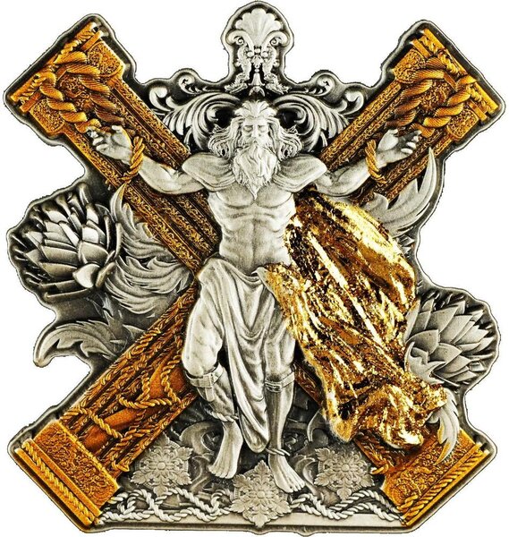 Pièce de monnaie en Argent 2000 Francs g 62.2 (2 oz) Millésime 2025 SAINT ANDREW