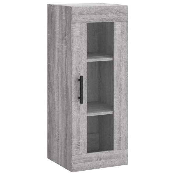 vidaXL Armoire murale sonoma gris 34 5x34x90 cm