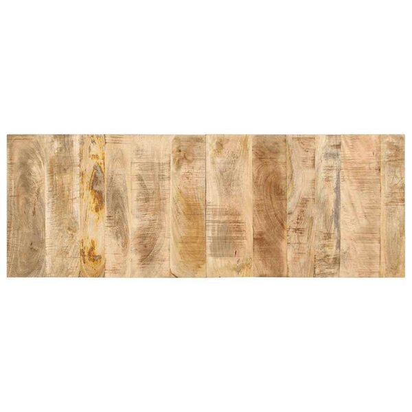 vidaXL Tête de lit 140 cm bois de manguier brut massif
