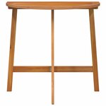 vidaXL Table de Jardin Marron 78 x 46 x 75 cm Bois d'acacia massif