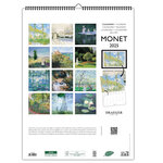 Calendrier Mural 2025 Décoration 29x39 Cm - Monet - Draeger paris