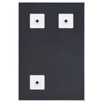 vidaXL Miroir Blanc 60x40 cm