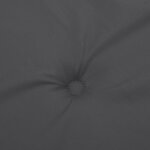 vidaXL Coussin de banc de jardin anthracite mélangé 150x50x7 cm tissu