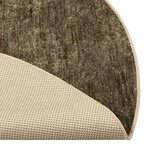vidaXL Coureur de Tapis MARSA Vert forêt 120 x 120 cm Polyester et PVC