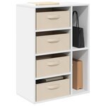 vidaXL Buffet Blanc 60 x 33 5 x 84 cm
