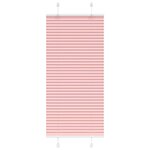 vidaXL Store plissé rose 65x150 cm largeur du tissu 64 4 cm polyester