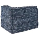vidaXL Coussin Bleu 70 x 70 x 54 cm Polyester