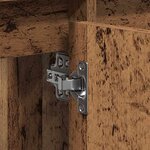 vidaXL Cabinet Sous Évier Autre avec porte Bois Ancien 91 x 35 x 60 cm