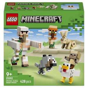 21592 Lattaque du désert du Poulet chevauché ® Minecraft