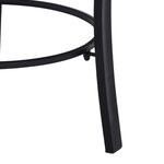 vidaXL Foyer mosaïque Bleu et blanc 68 cm Céramique