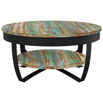 vidaXL Table basse Bois massif de récupération 65x32 cm