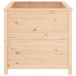 vidaXL Jardinière 82 5x82 5x78 cm bois de pin massif