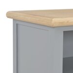 Vidaxl meuble tv gris 120x30x40 cm bois