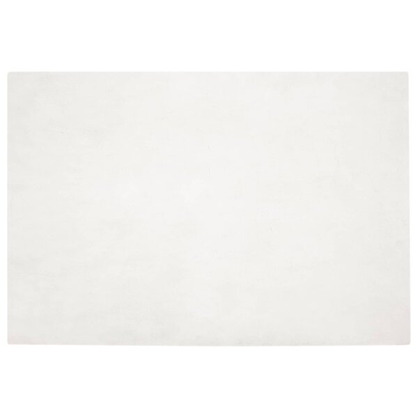 vidaXL Tapis en Fourrure Synthétique de Lapin Olite Crème 120 x 170 cm