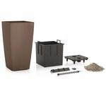 Lechuza jardinière cubico color 30 all-in-one muscade 13133