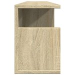 vidaXL Armoire murale 100x20x30 cm chêne sonoma bois d'ingénierie